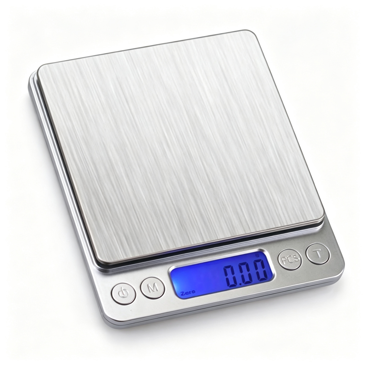 ⚖️ Kitchen Scale | Steel | Home Baking | For Cooks | Clean Digital Precision LCD