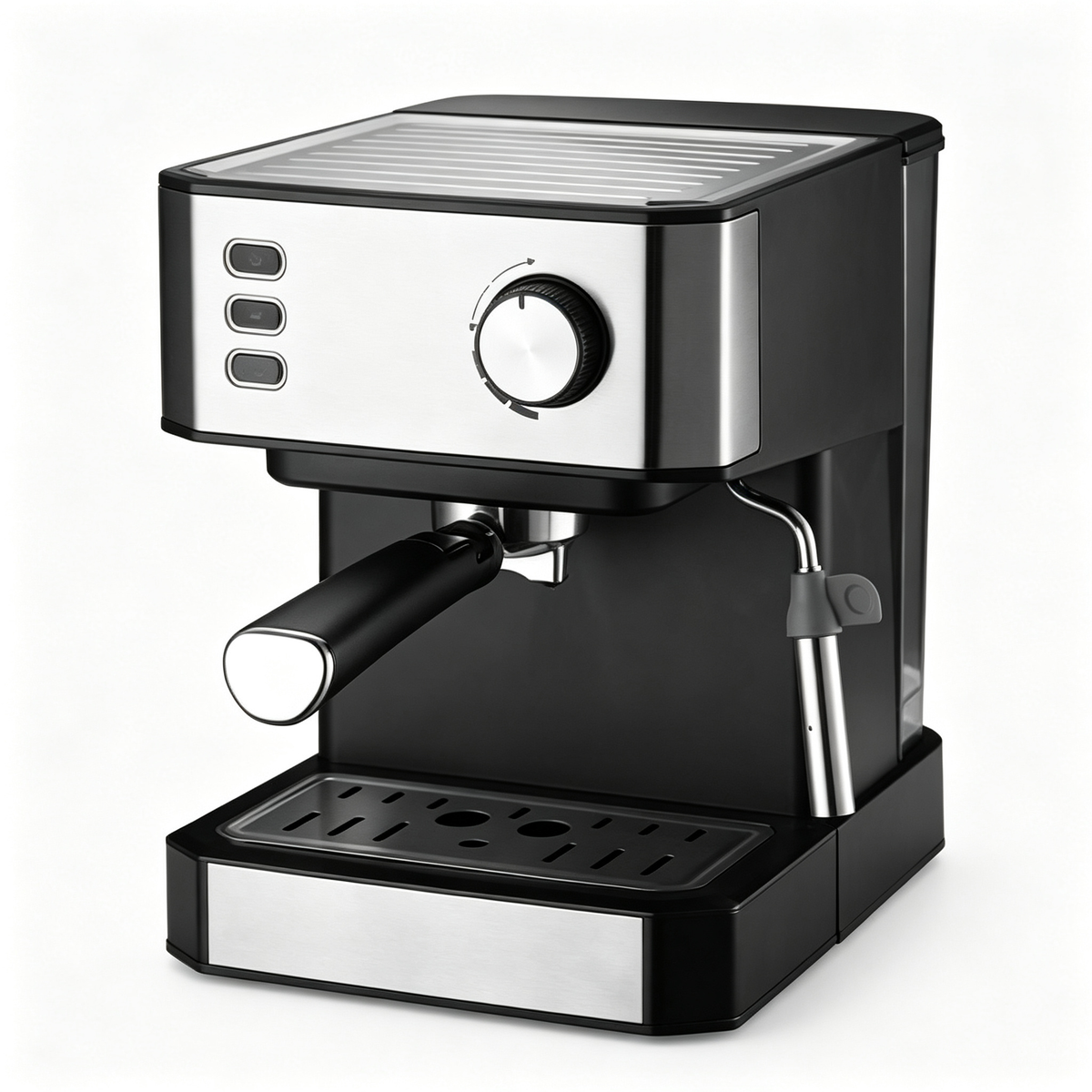 ☕ Espresso Maker | Steel | Kitchen | Coffee Lovers | Sleek Finish