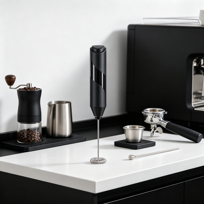 ☕ Frother | Stainless Steel | Coffee | Baristas | Spiral