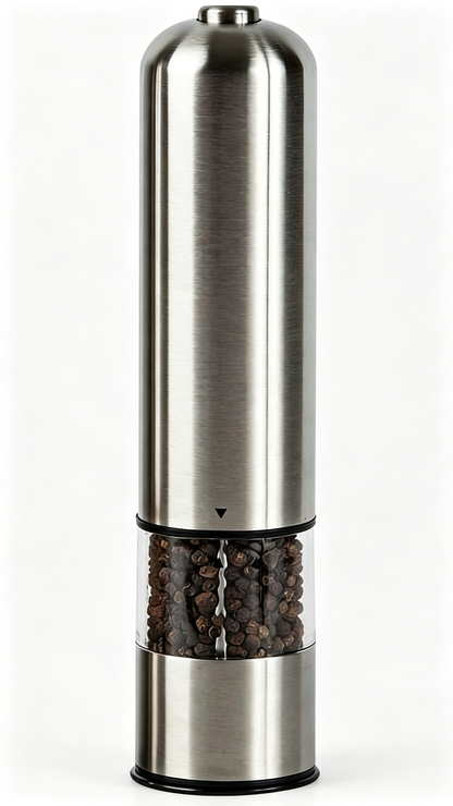 🌶️ Pepper Grinder | Stainless Steel | Kitchens | Cooks | Modern Elegance