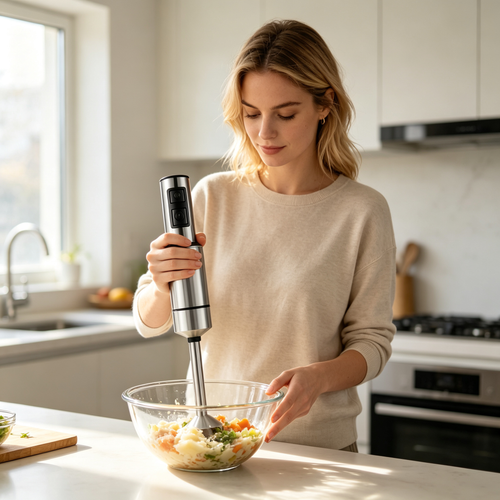 🥣 Immersion Blender | Stainless Steel | Kitchens | Cooks | Sleek Design