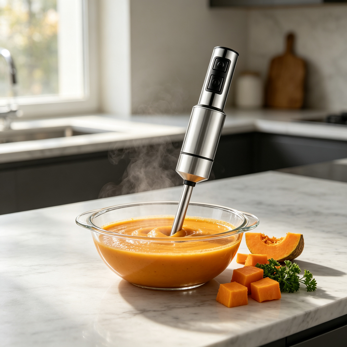 🥣 Immersion Blender | Stainless Steel | Kitchens | Cooks | Sleek Design