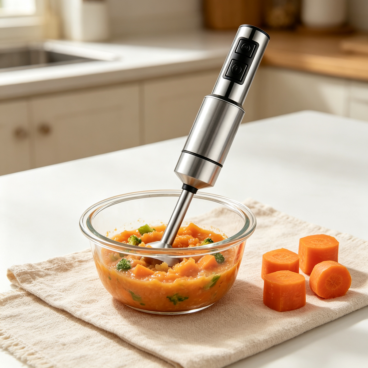 🥣 Immersion Blender | Stainless Steel | Kitchens | Cooks | Sleek Design