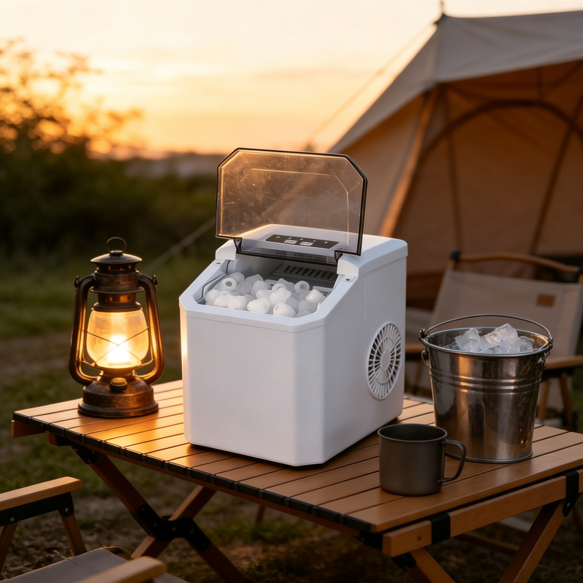 ❄️ Ice Maker | Plastic | Home Parties | Hosts | Compact Design