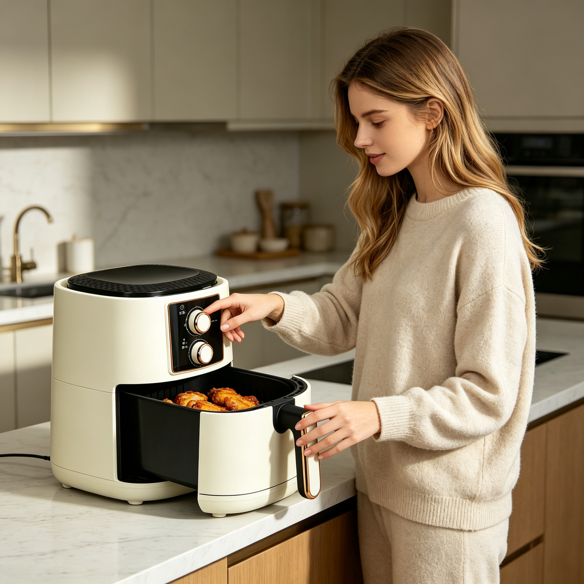 🍳 Air Fryer | Durable Build | Home Cooking | Cooks | Sleek