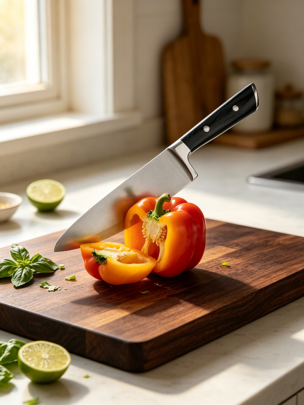 🔪 Kitchenware | Metal | Home | Chef Gift | Sleek Finish
