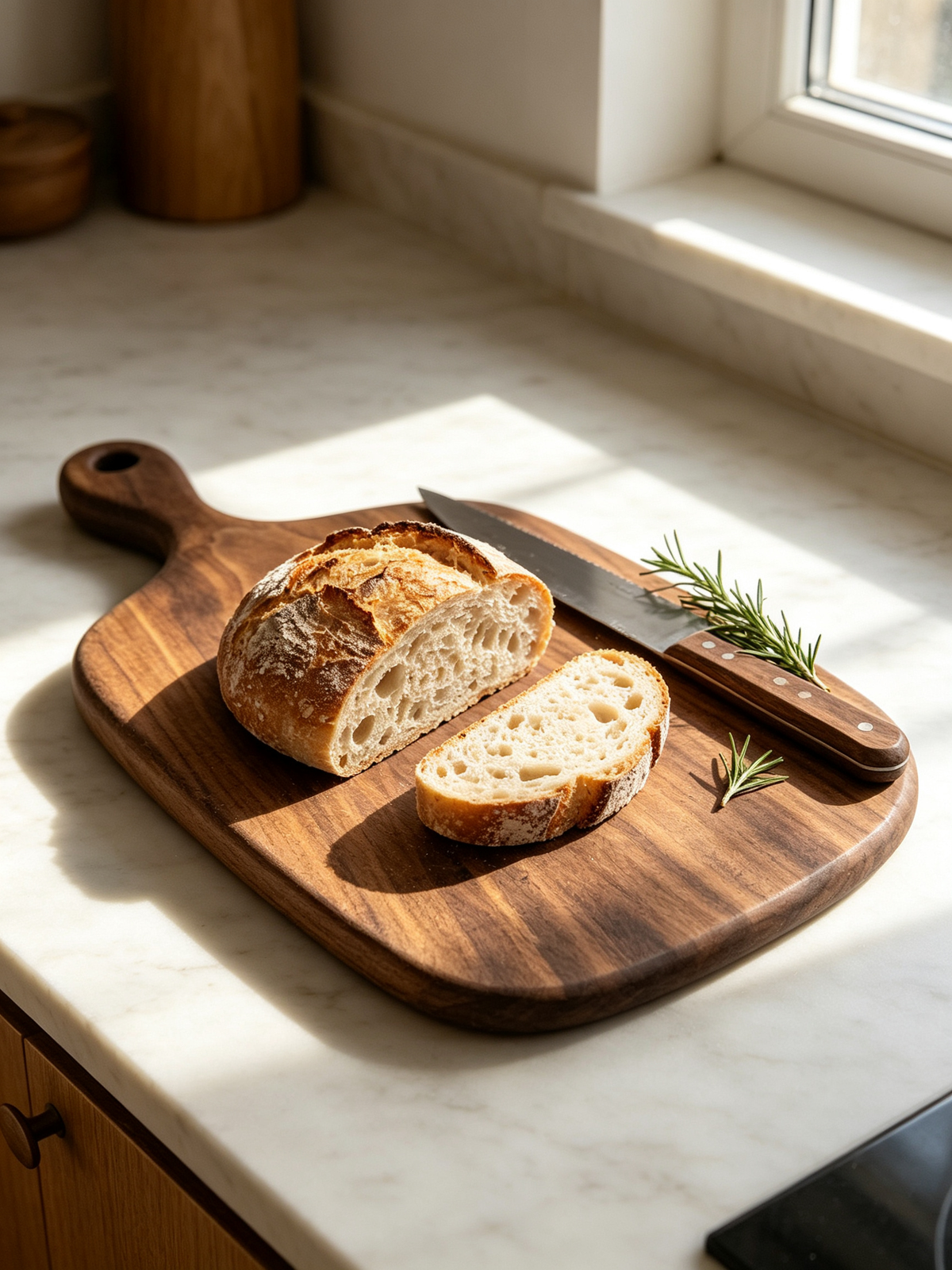 🥑 Cutting Board | Walnut Wood | Kitchens | Cooks | Natural Grain