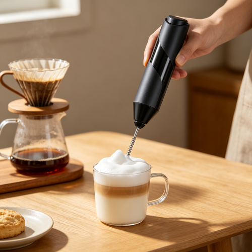 ☕ Frother | Stainless Steel | Coffee | Baristas | Spiral