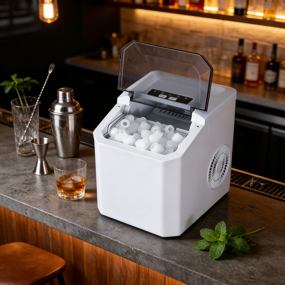 ❄️ Ice Maker | Plastic | Home Parties | Hosts | Compact Design