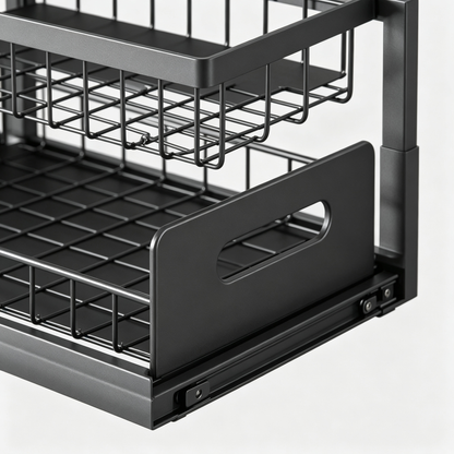 🍽️ Dish Rack | Metal | Kitchen | Homemakers | Tiered Space-Saving Storage