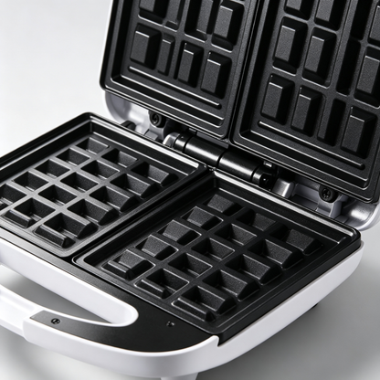 🧇 Waffle Maker | Nonstick Finish | Breakfast | Foodies | Compact Design