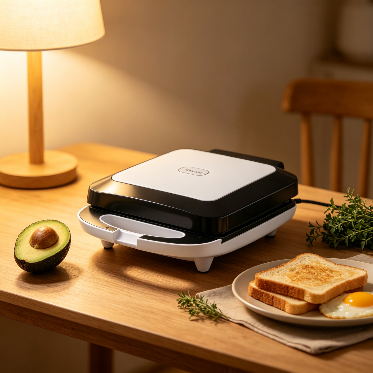 🧇 Waffle Maker | Nonstick Finish | Breakfast | Foodies | Compact Design