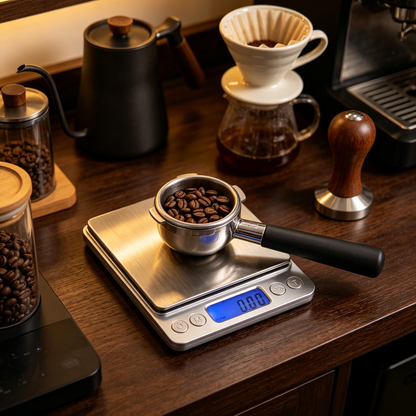 ⚖️ Kitchen Scale | Steel | Home Baking | For Cooks | Clean Digital Precision LCD