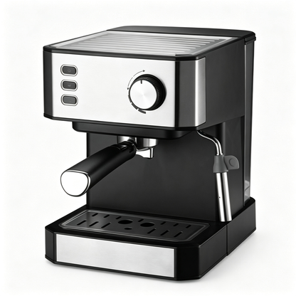 ☕ Espresso Maker | Steel | Kitchen | Coffee Lovers | Sleek Finish